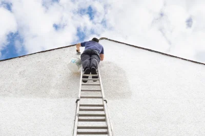 Peinture extérieure à Riboux — façades et ravalement